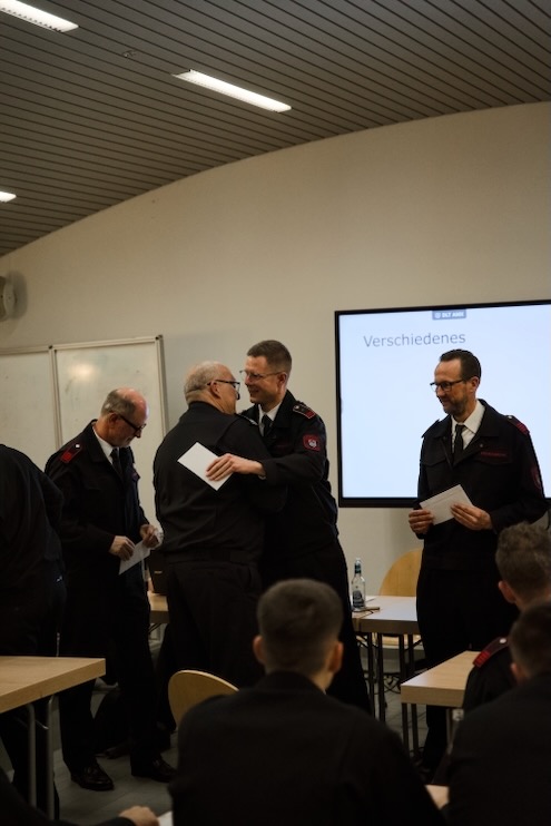 Verabschiedung Frederik Filthaut